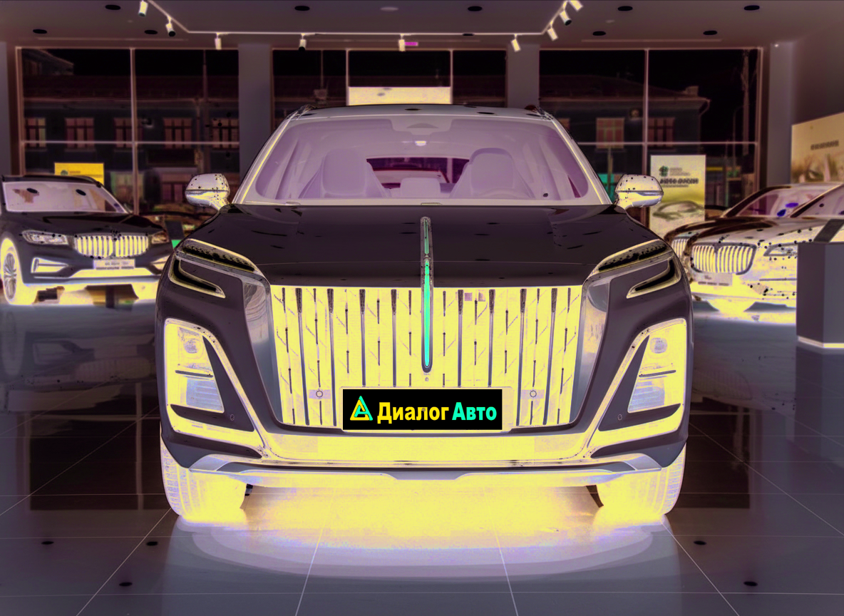 Hongqi HS3 I, Белый с черной крышей / White + Black roof, 2940000 рублей, вид 3