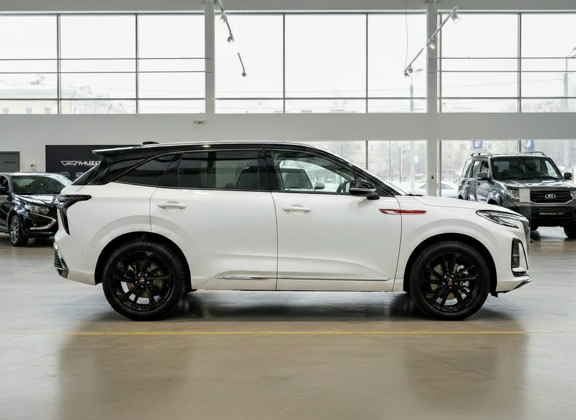 Hongqi HS3 I, Белый с черной крышей / White + Black roof, 2940000 рублей, вид 4