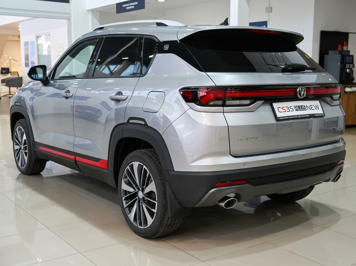 Changan CS35 Plus I Рестайлинг, Серебристый пепел, 1789900 рублей, вид 3