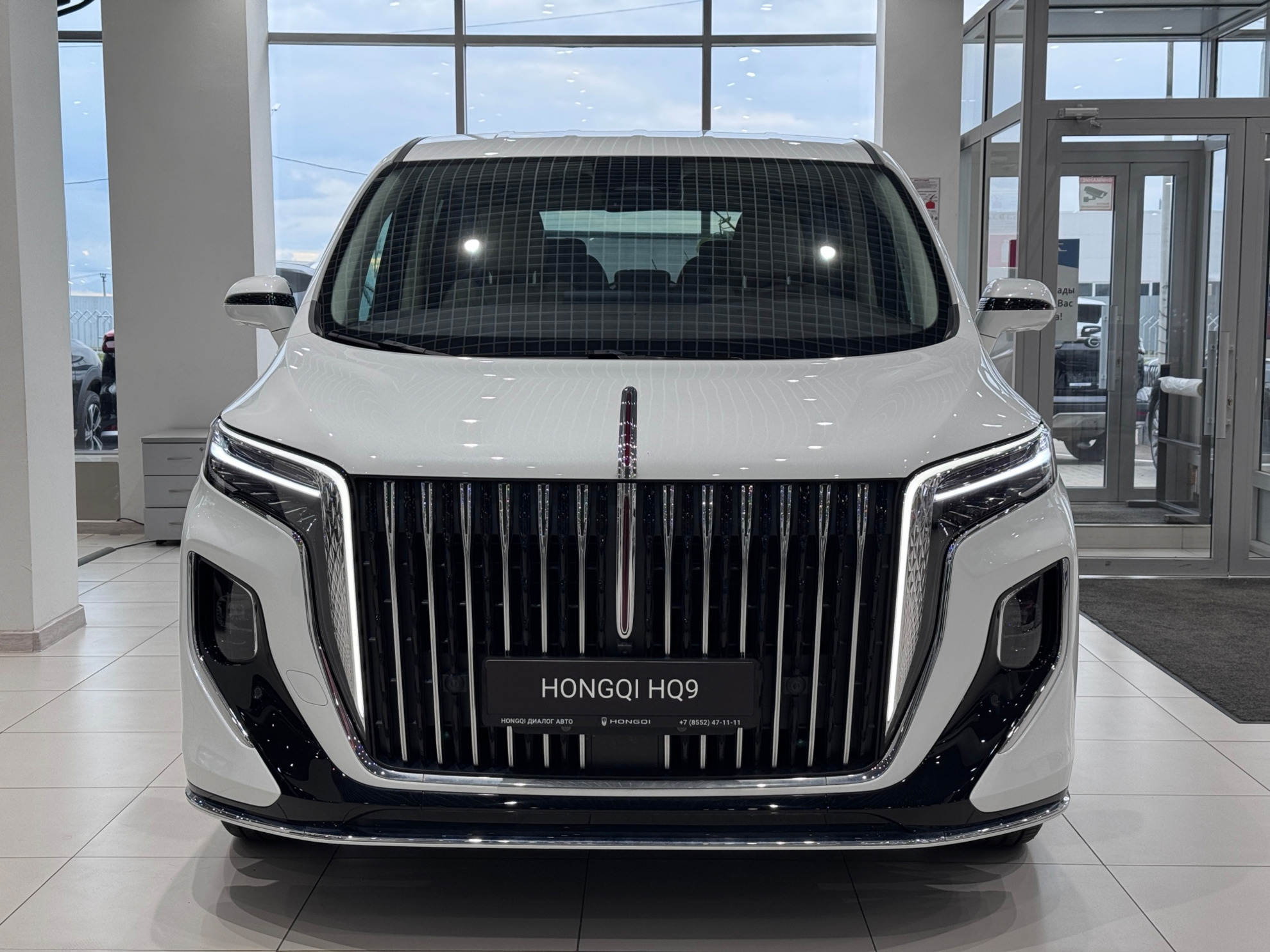 Hongqi HQ9 I, Белый / Alpine White, 7350000 рублей, вид 19