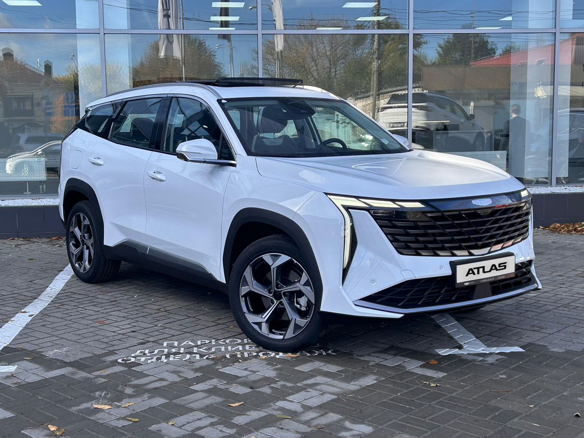Geely Atlas II, Moonlight White / Белый, 2799190 рублей, вид 2
