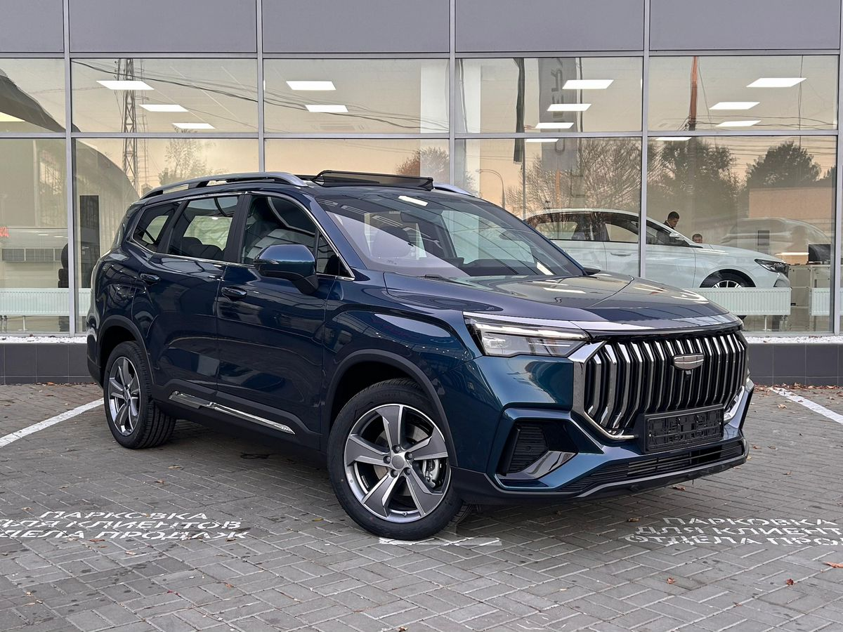 Geely Okavango I Рестайлинг, Indigo Blue / Синий металлик, 3259000 рублей, вид 2