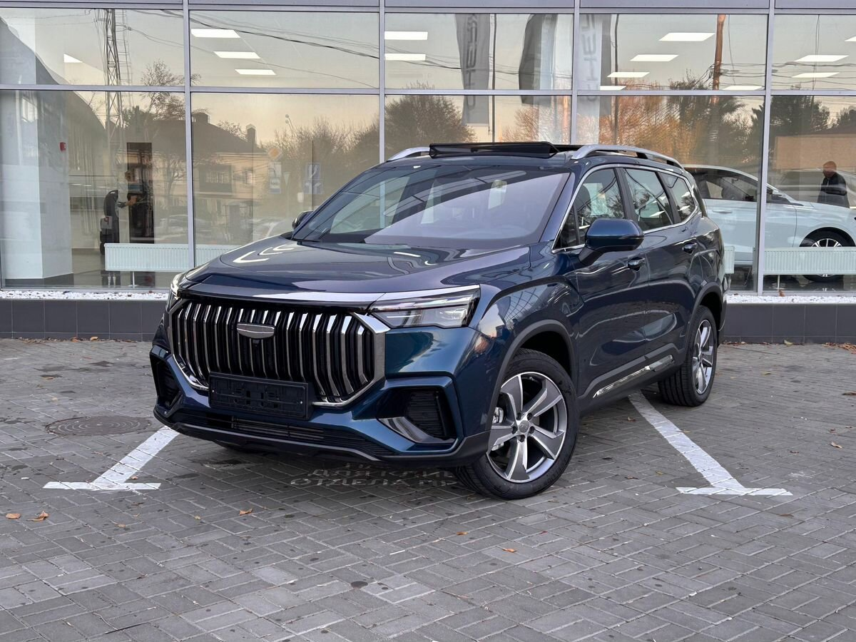 Geely Okavango I Рестайлинг, Indigo Blue / Синий металлик, 3259000 рублей, вид 4