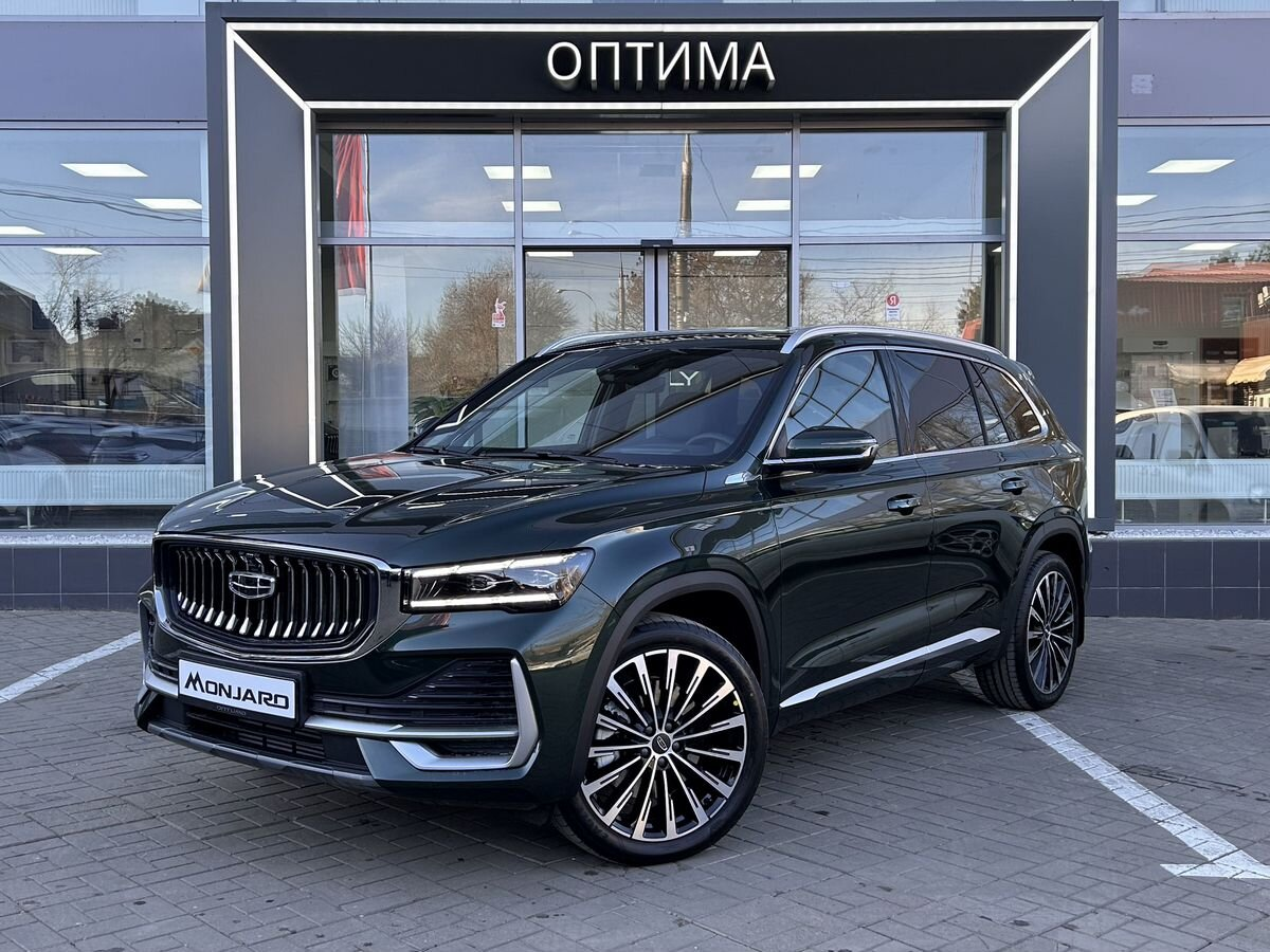 Geely Monjaro I, Mountain Green / Зелёный металлик, 4059000 рублей, вид 4