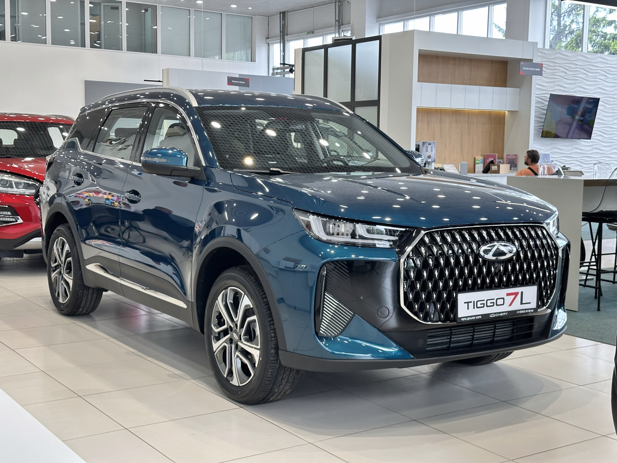 Chery Tiggo 7L I, Морской синий, 2526000 рублей, вид 2