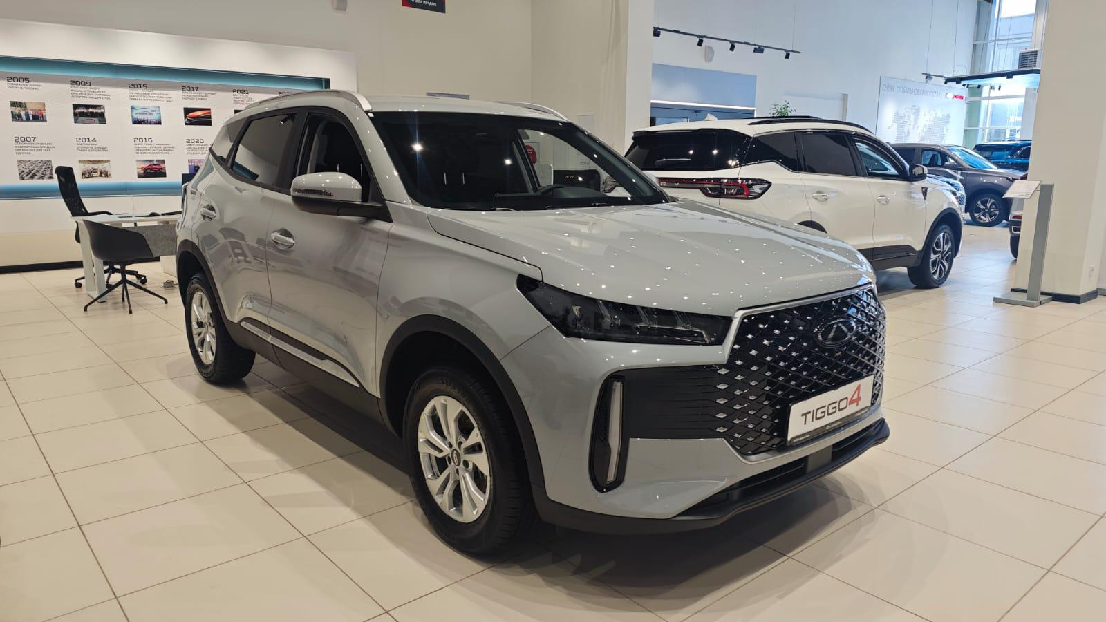 Chery Tiggo 4 I Рестайлинг 2, Стальной серый, 1790000 рублей, вид 2