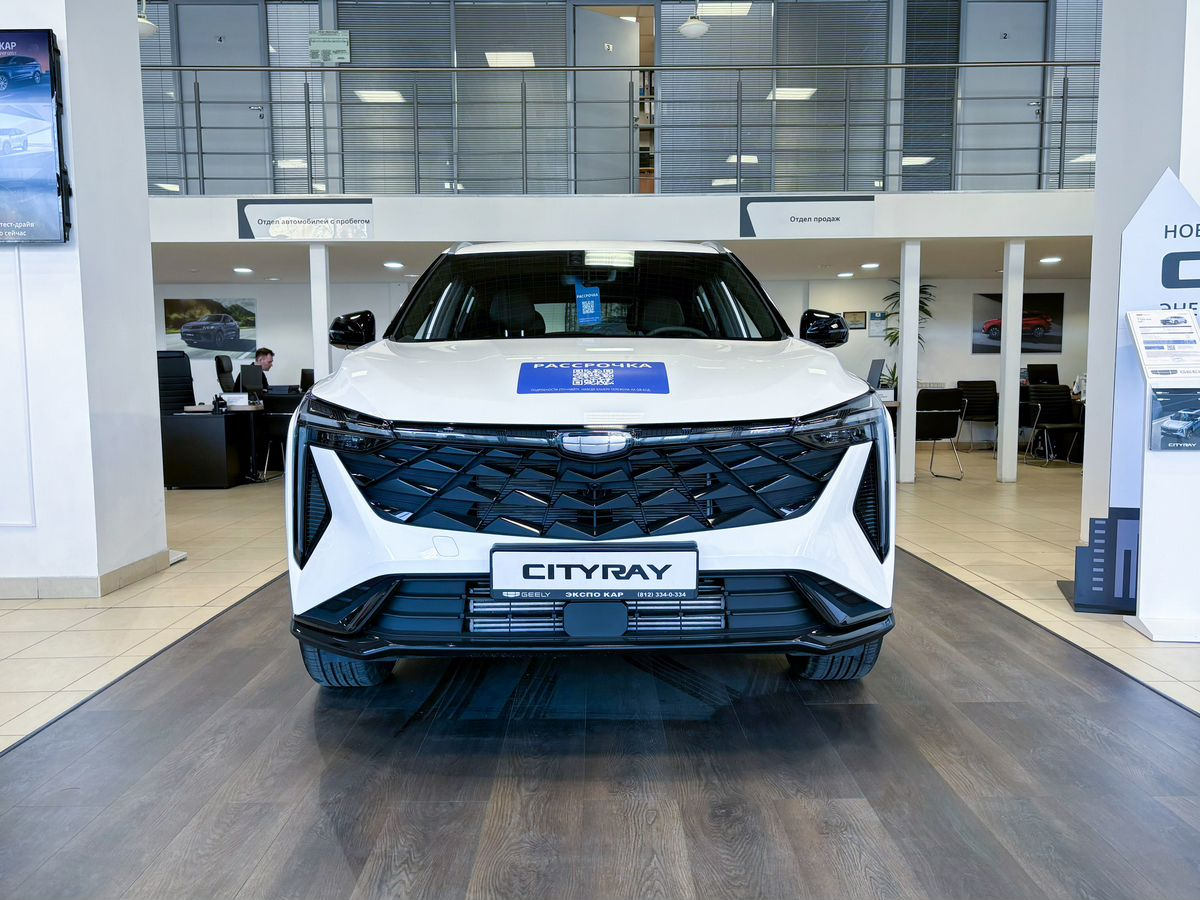 Geely Cityray I, Crystal White / Белый, 2544990 рублей, вид 4
