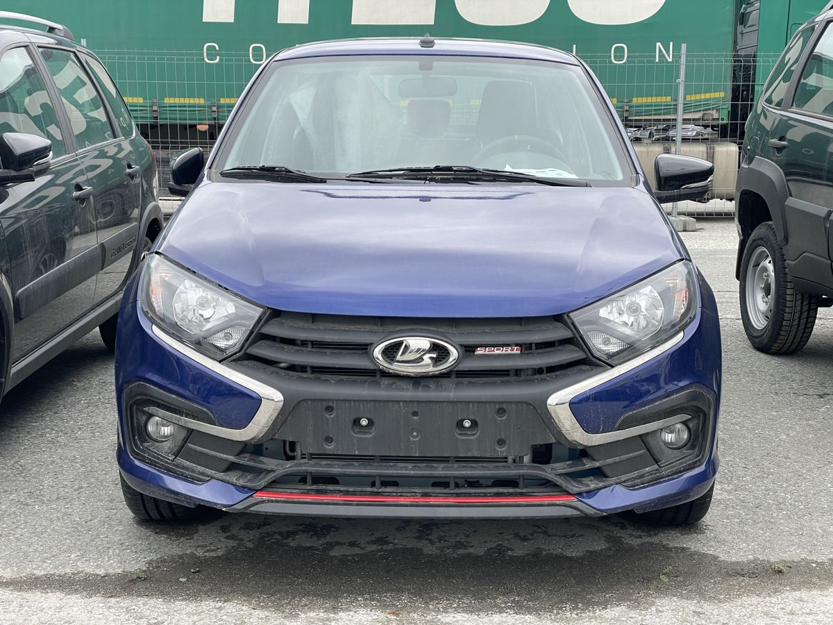 LADA Granta Sport седан I Рестайлинг, Синий "Капитан" металлик, 1245600 рублей, вид 3
