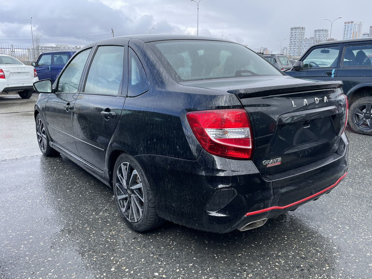 LADA Granta Sport седан I Рестайлинг, Черный "Пантера", 1229600 рублей, вид 8