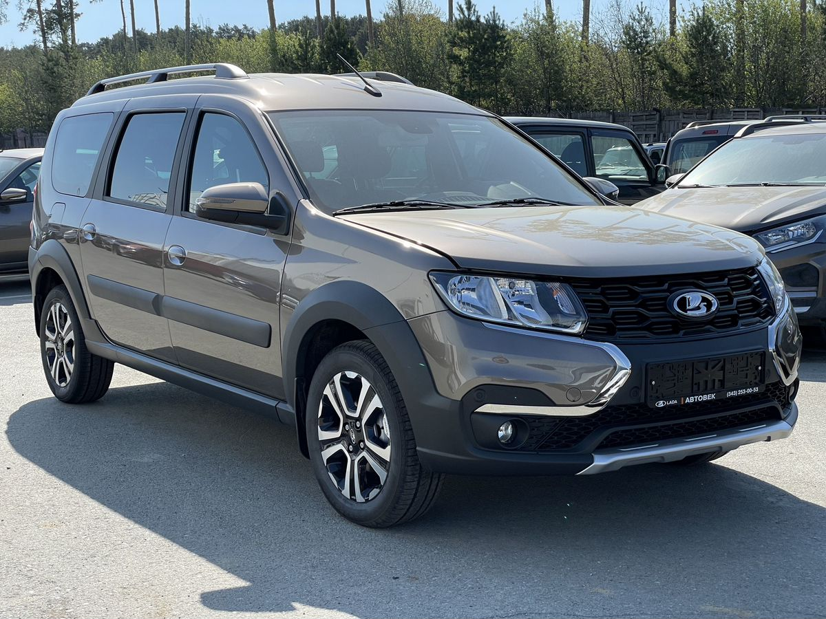 LADA Largus Cross I Рестайлинг, Золотисто-коричневый "Кориандр" металлик, 1463600 рублей, вид 2