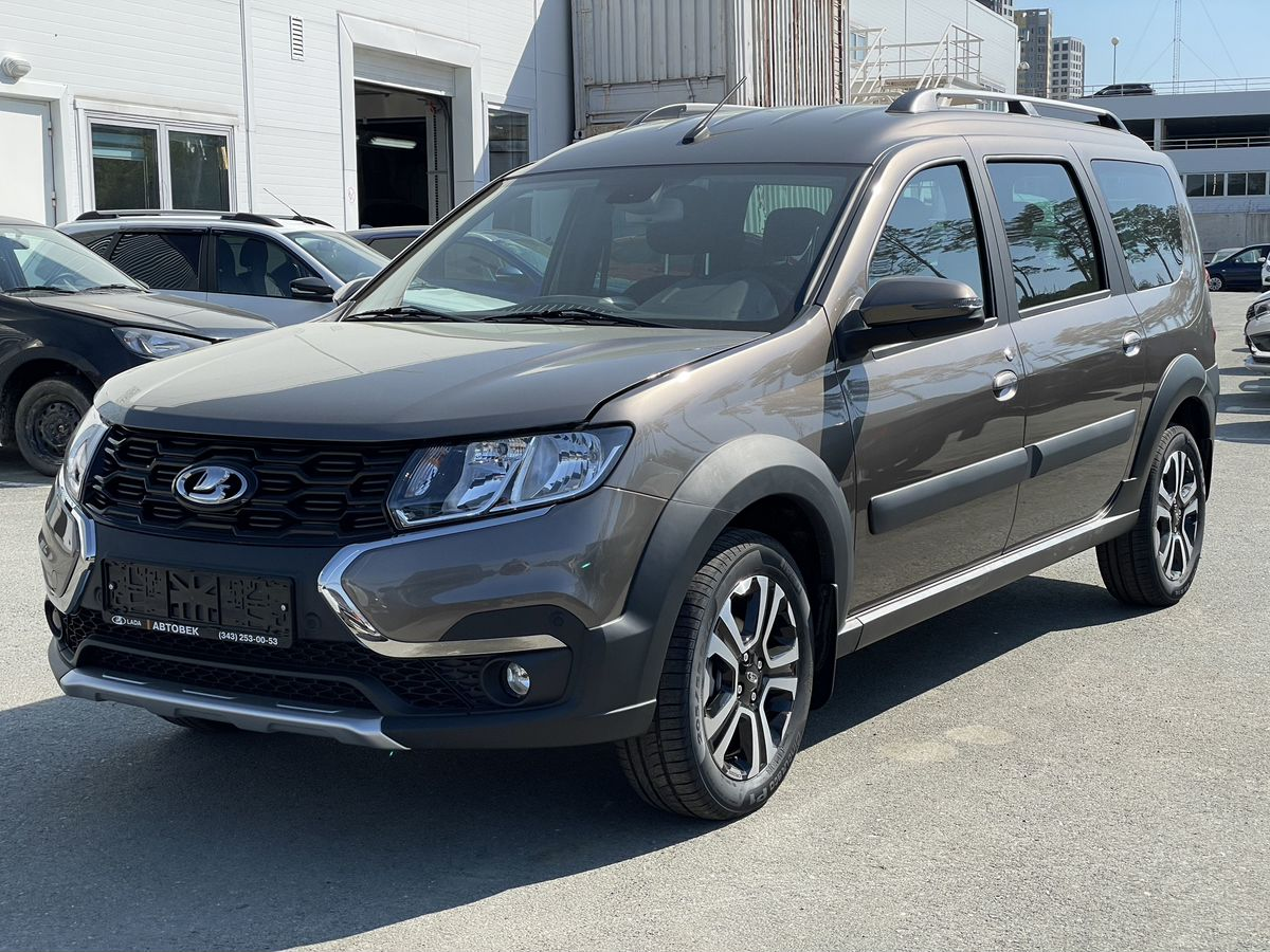 LADA Largus Cross I Рестайлинг, Золотисто-коричневый "Кориандр" металлик, 1463600 рублей, вид 5