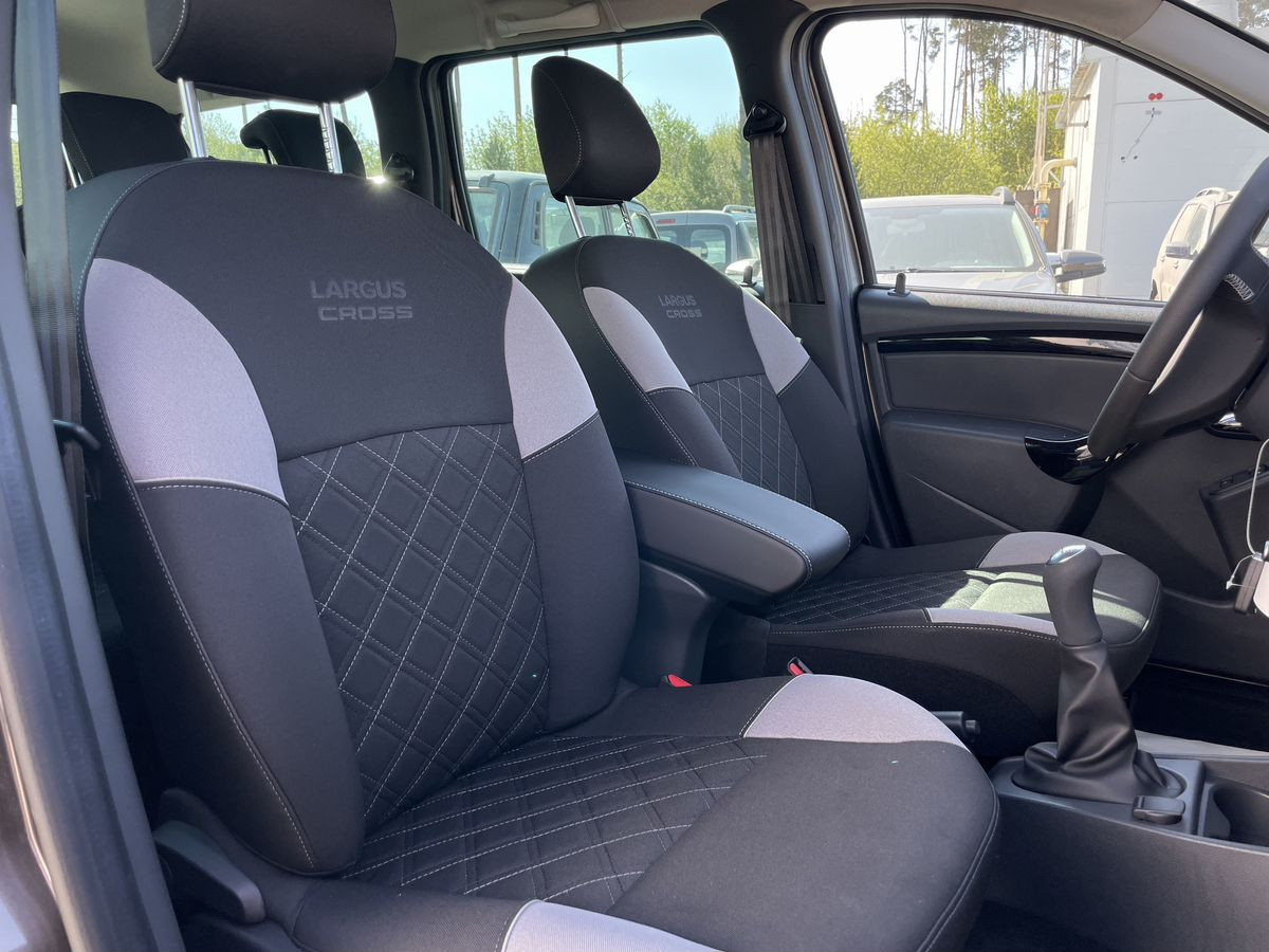 LADA Largus Cross I Рестайлинг, Золотисто-коричневый "Кориандр" металлик, 1463600 рублей, вид 10