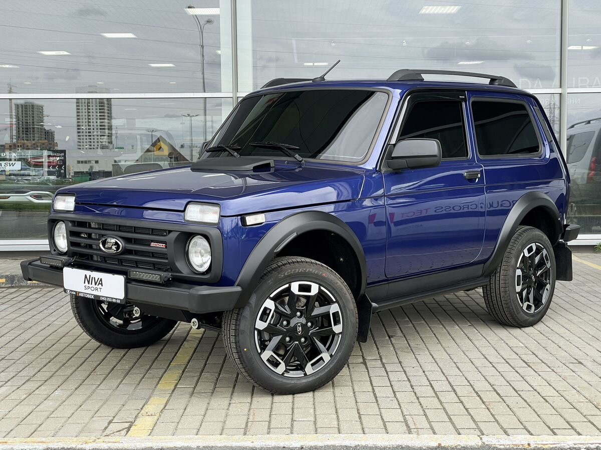 LADA Niva Legend Sport I, Синий "Капитан" металлик, 1297600 рублей, вид 2