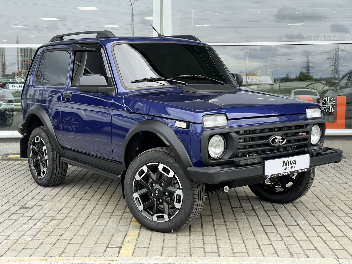 LADA Niva Legend Sport I, Синий "Капитан" металлик, 1297600 рублей, вид 4