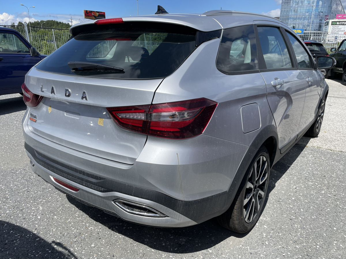 LADA Vesta SW Cross I Рестайлинг (NG), Серебристый "Платина" металлик, 1456400 рублей, вид 6