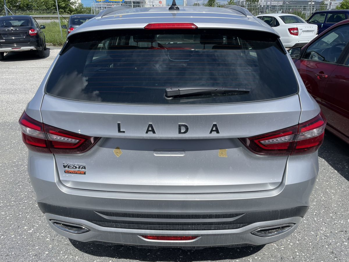 LADA Vesta SW Cross I Рестайлинг (NG), Серебристый "Платина" металлик, 1456400 рублей, вид 7
