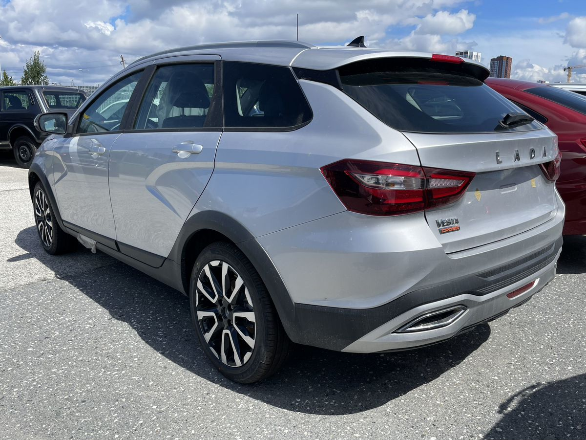 LADA Vesta SW Cross I Рестайлинг (NG), Серебристый "Платина" металлик, 1456400 рублей, вид 8