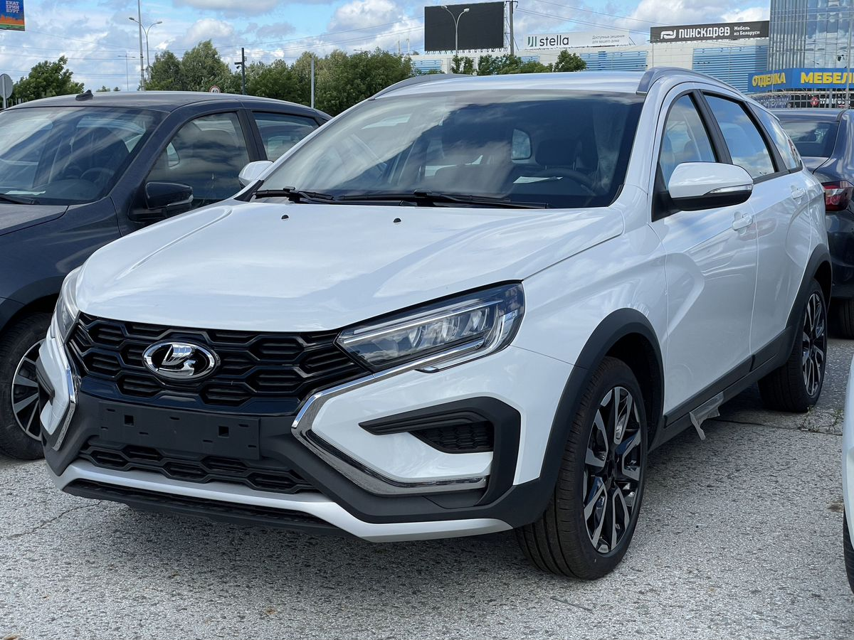 LADA Vesta SW Cross I Рестайлинг (NG), Белый "Ледниковый", 1554000 рублей, вид 2
