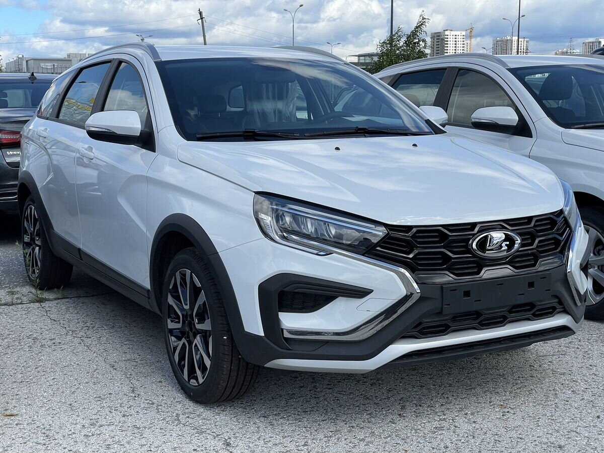 LADA Vesta SW Cross I Рестайлинг (NG), Белый "Ледниковый", 1554000 рублей, вид 4