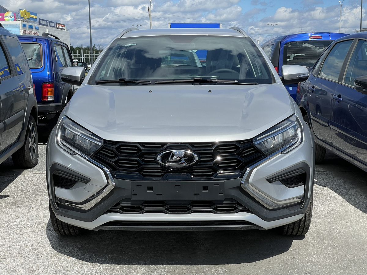 LADA Vesta SW Cross I Рестайлинг (NG), Серебристый "Платина" металлик, 1570000 рублей, вид 2