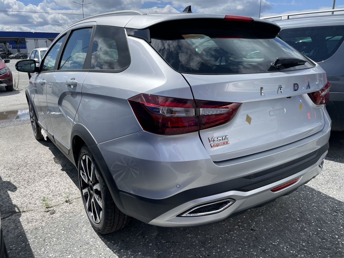 LADA Vesta SW Cross I Рестайлинг (NG), Серебристый "Платина" металлик, 1570000 рублей, вид 8