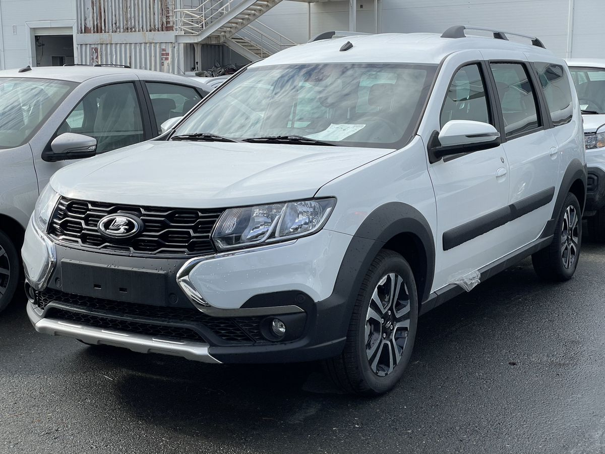 LADA Largus Cross I Рестайлинг, Белый "Ледниковый", 1487600 рублей, вид 2