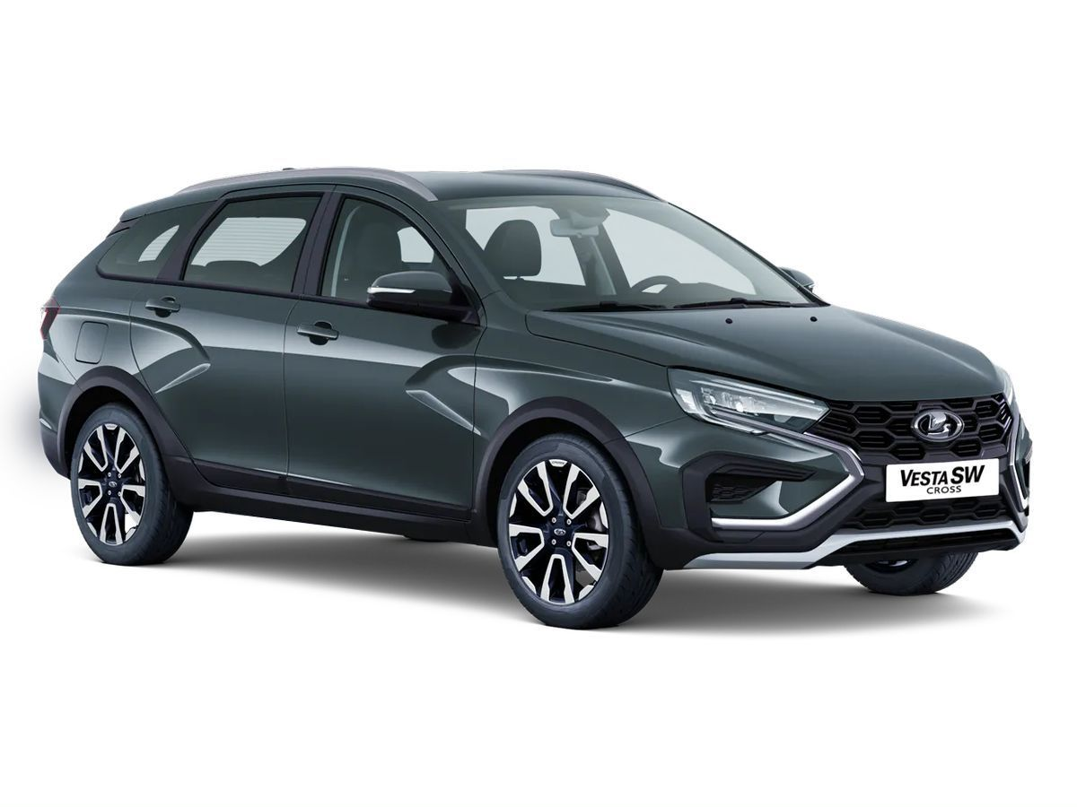 LADA Vesta SW Cross I Рестайлинг (NG), Серый "Тайфун", 1532400 рублей, вид 3