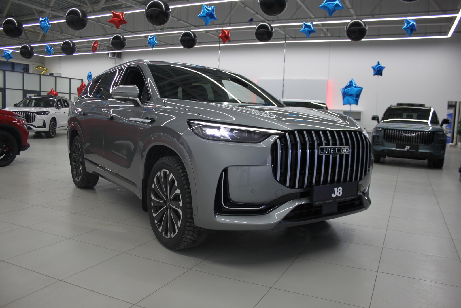 Jaecoo J8 I, Серебристый, 3669000 рублей, вид 7