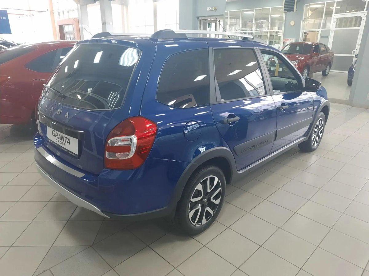 LADA Granta Cross I Рестайлинг, Синий "Капитан" металлик, 916832 рублей, вид 5