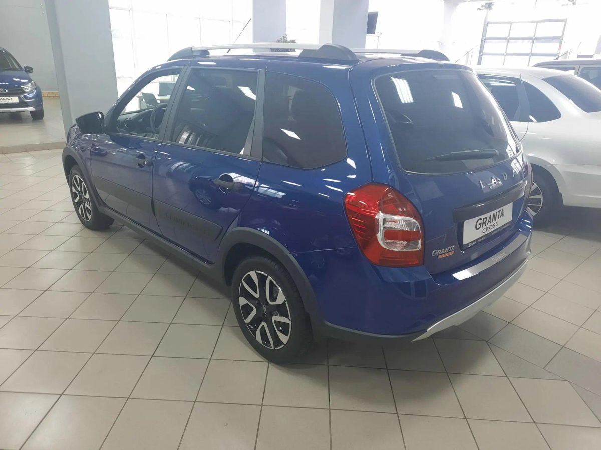 LADA Granta Cross I Рестайлинг, Синий "Капитан" металлик, 916832 рублей, вид 9