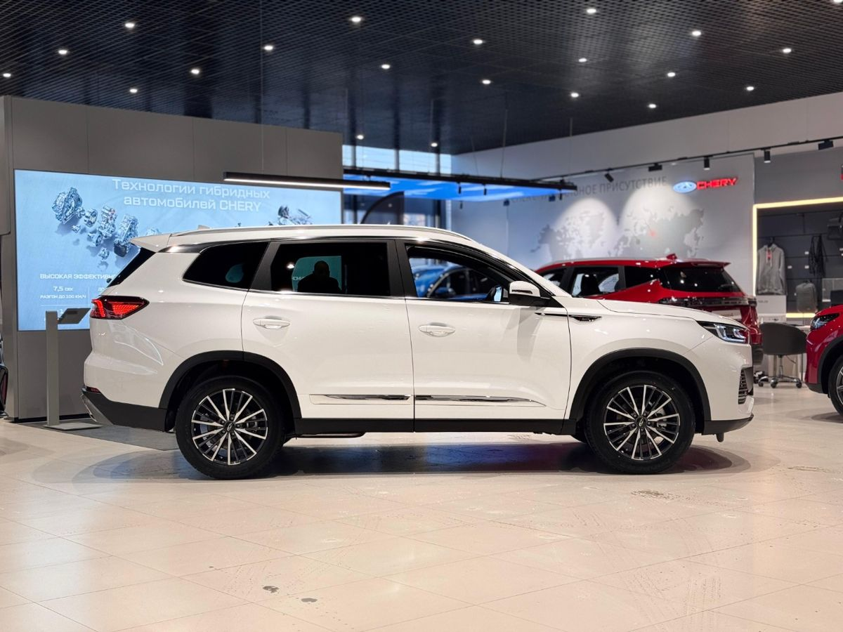 Chery Tiggo 8 Pro Max I Рестайлинг, Искрящийся белый, 2971000 рублей, вид 4