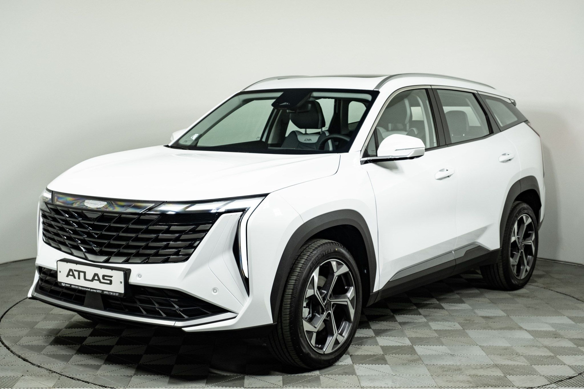 Geely Atlas II, Moonlight White / Белый, 2839770 рублей, вид 2