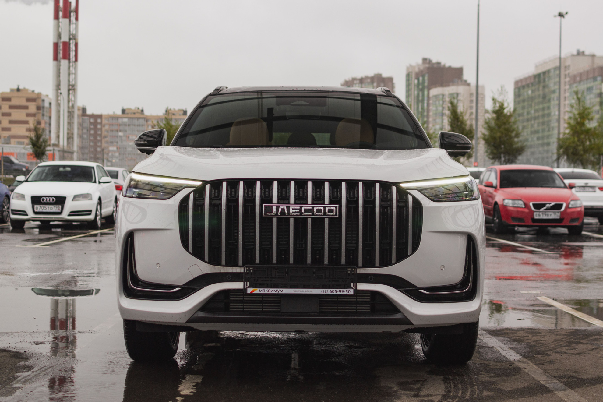 Jaecoo J8 I, Белый с чёрной крышей, 4149000 рублей, вид 3
