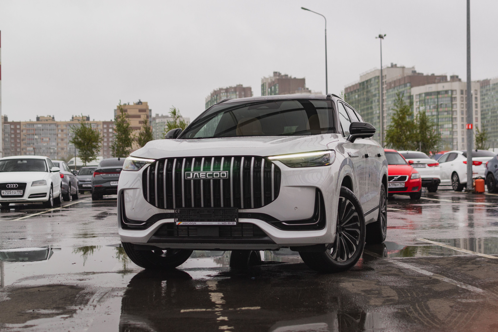 Jaecoo J8 I, Белый с чёрной крышей, 4149000 рублей, вид 2