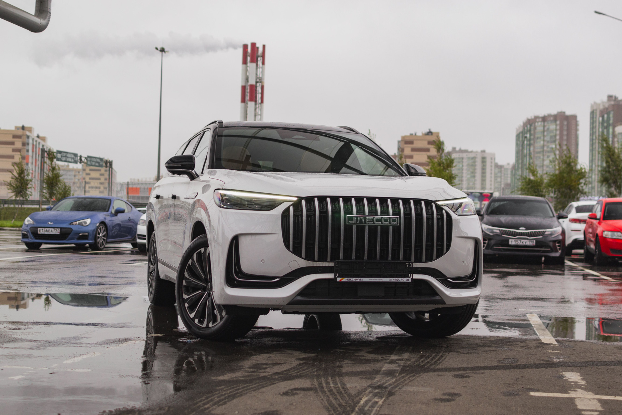 Jaecoo J8 I, Белый с чёрной крышей, 4149000 рублей, вид 7