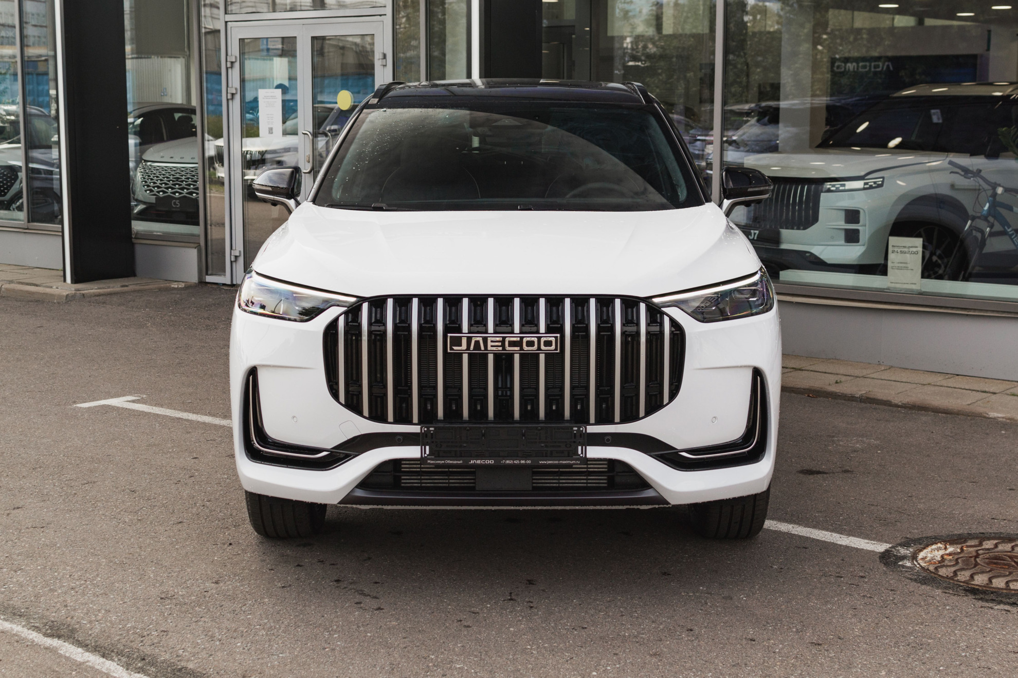Jaecoo J8 I, Белый с чёрной крышей, 3450500 рублей, вид 2