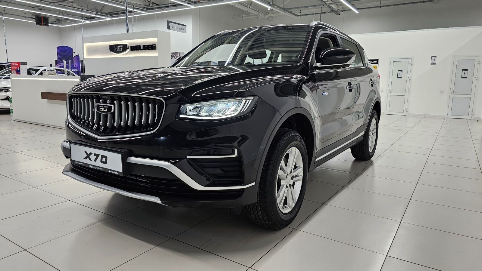 Belgee X70 I Рестайлинг, Черный металлик / Ink Black, 2716990 рублей, вид 11