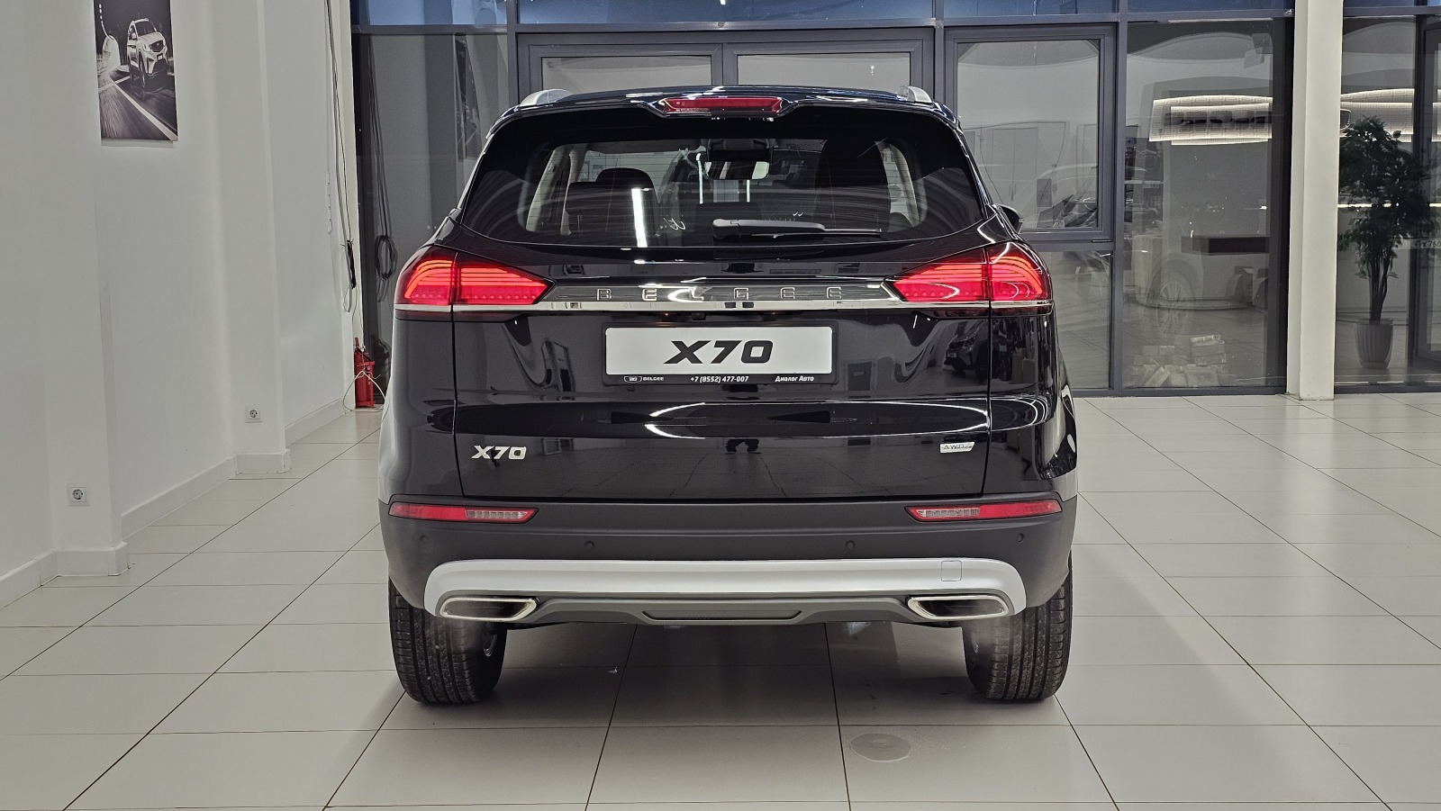 Belgee X70 I Рестайлинг, Черный металлик / Ink Black, 2716990 рублей, вид 15