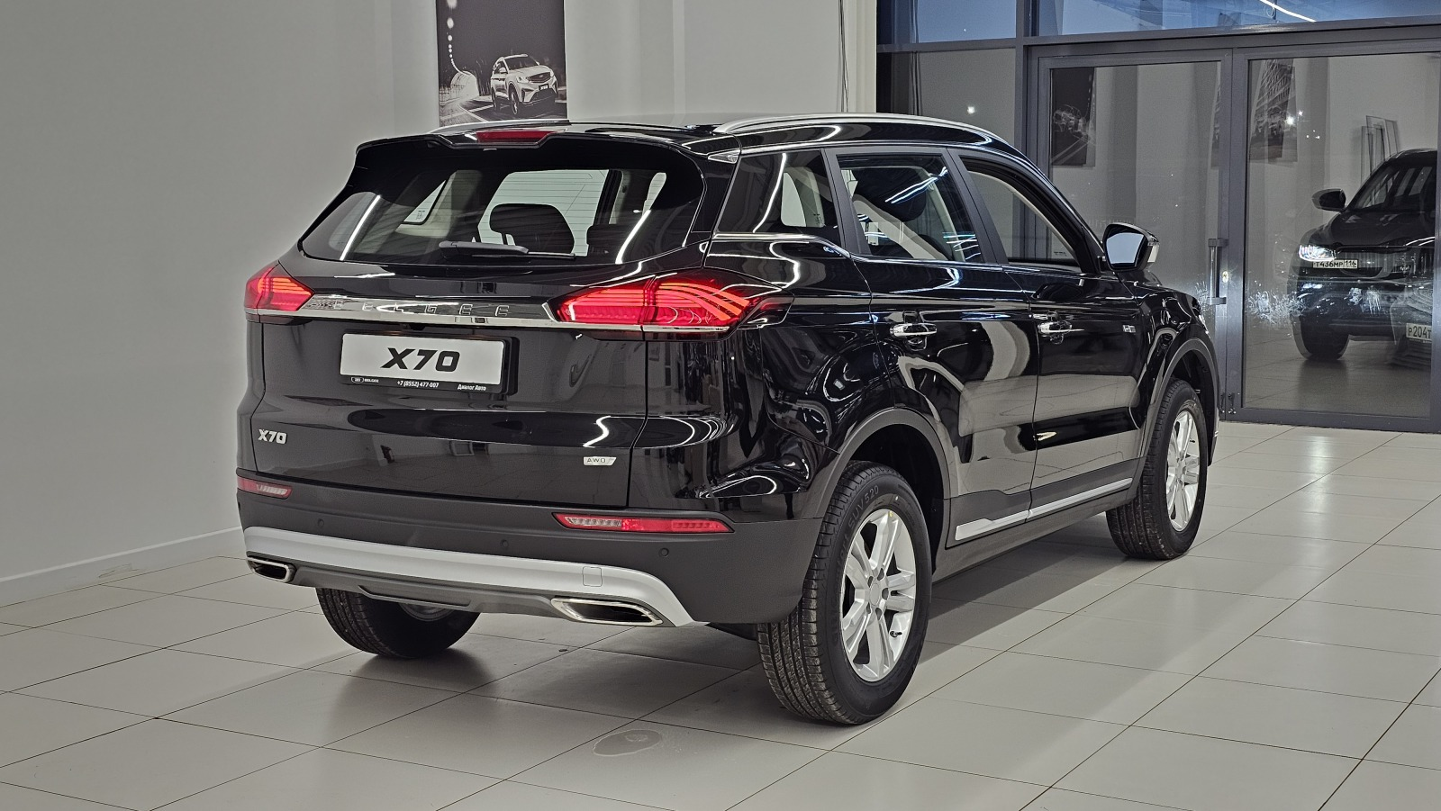 Belgee X70 I Рестайлинг, Черный металлик / Ink Black, 2716990 рублей, вид 13