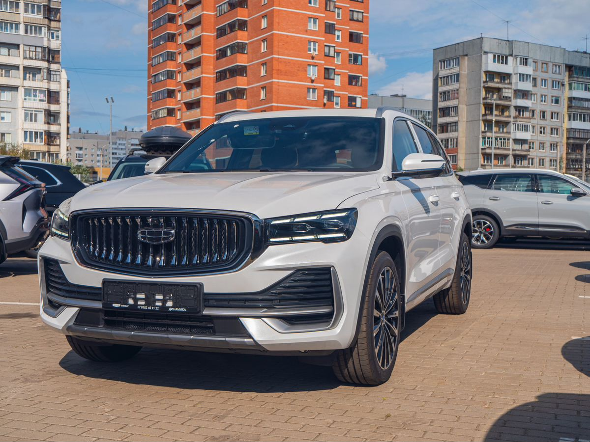 Geely Monjaro I, Oyster White / Белый металлик, 3620990 рублей, вид 2
