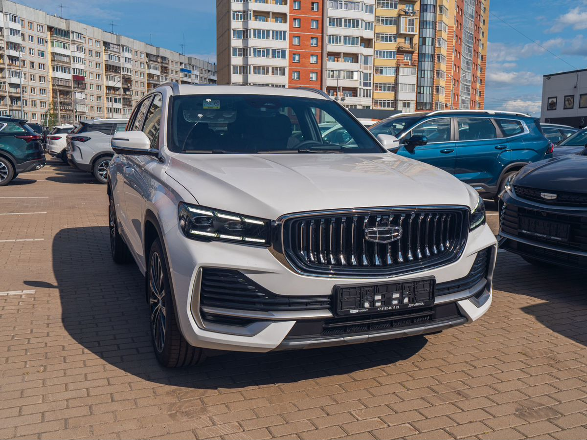 Geely Monjaro I, Oyster White / Белый металлик, 3620990 рублей, вид 4
