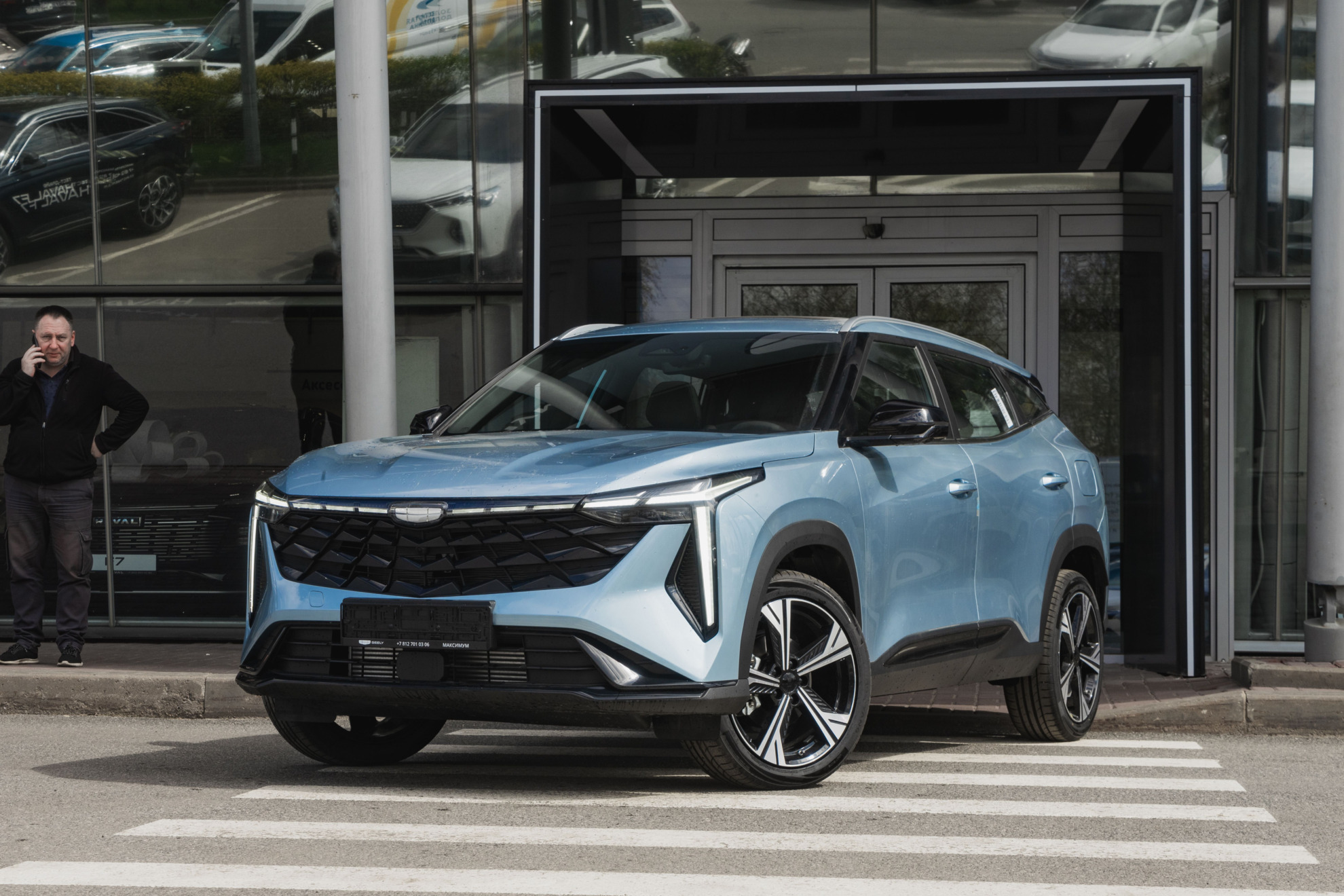 Geely Cityray I, Aurora Blue / Голубой металлик, 2329990 рублей, вид 2
