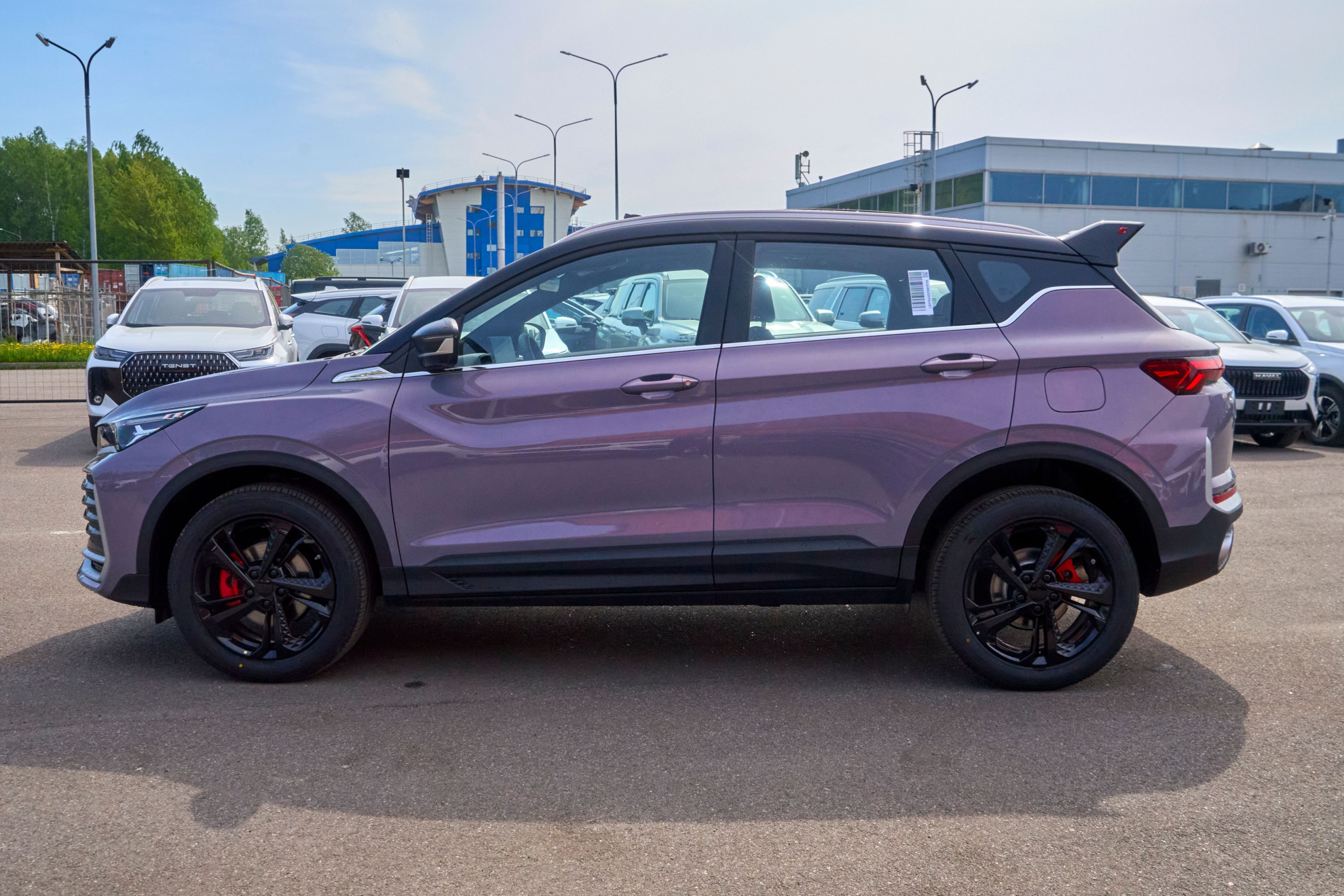 Geely Coolray I Рестайлинг 2, Unicorn Grey / Лиловый перламутр, 2519990 рублей, вид 7