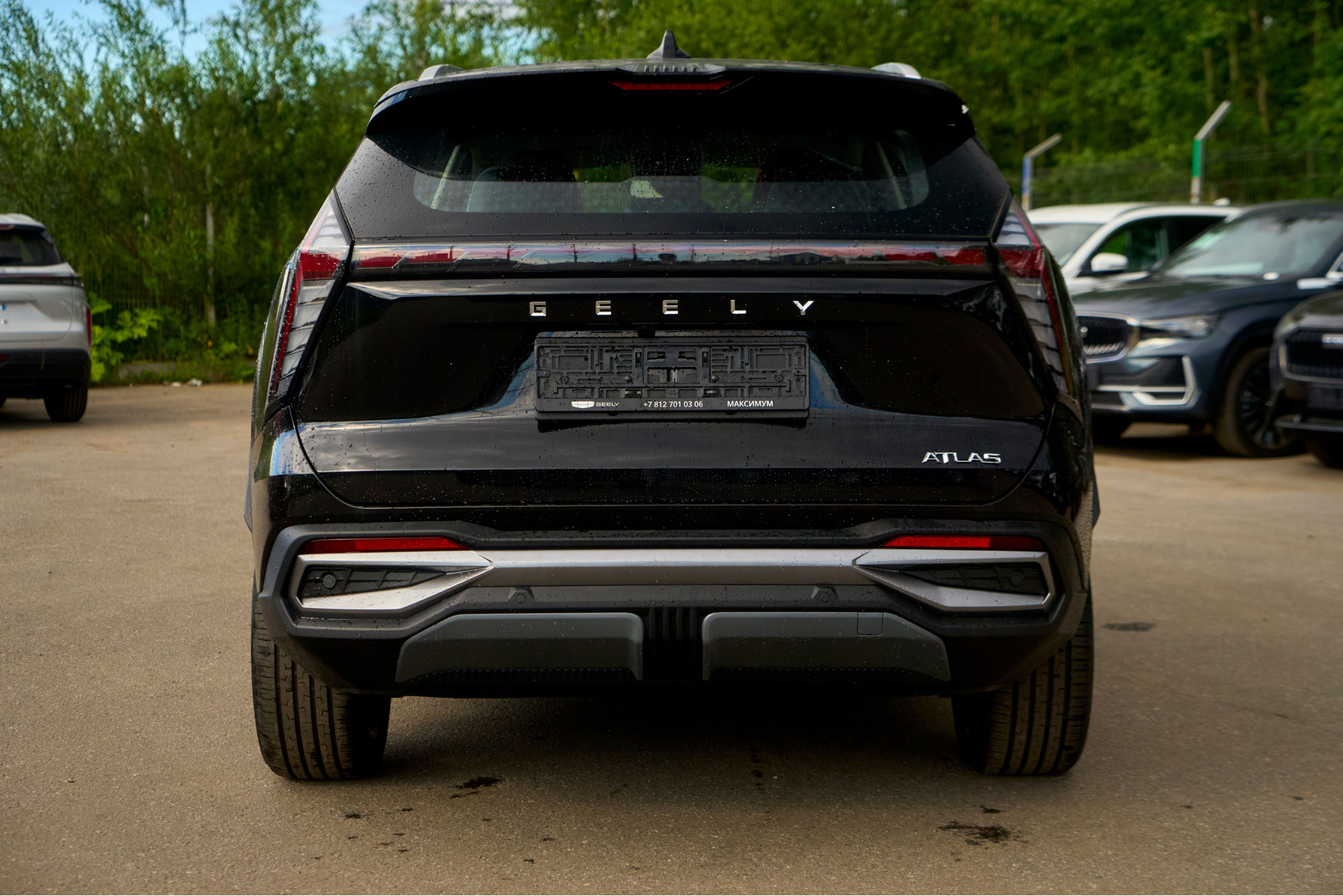 Geely Atlas II, Unbounded Black / Черный металлик, 2658990 рублей, вид 6