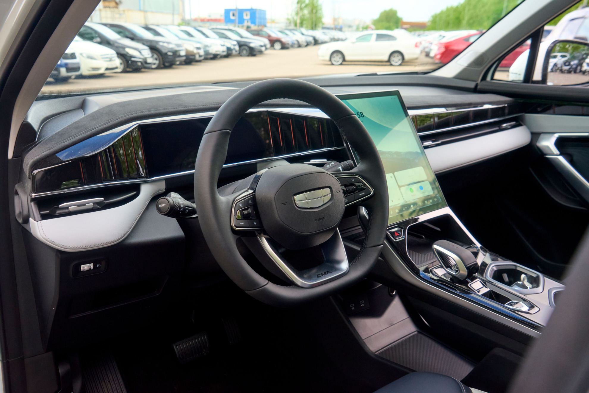 Geely Atlas II, Orion Silver / Серебристый металлик, 2658990 рублей, вид 14