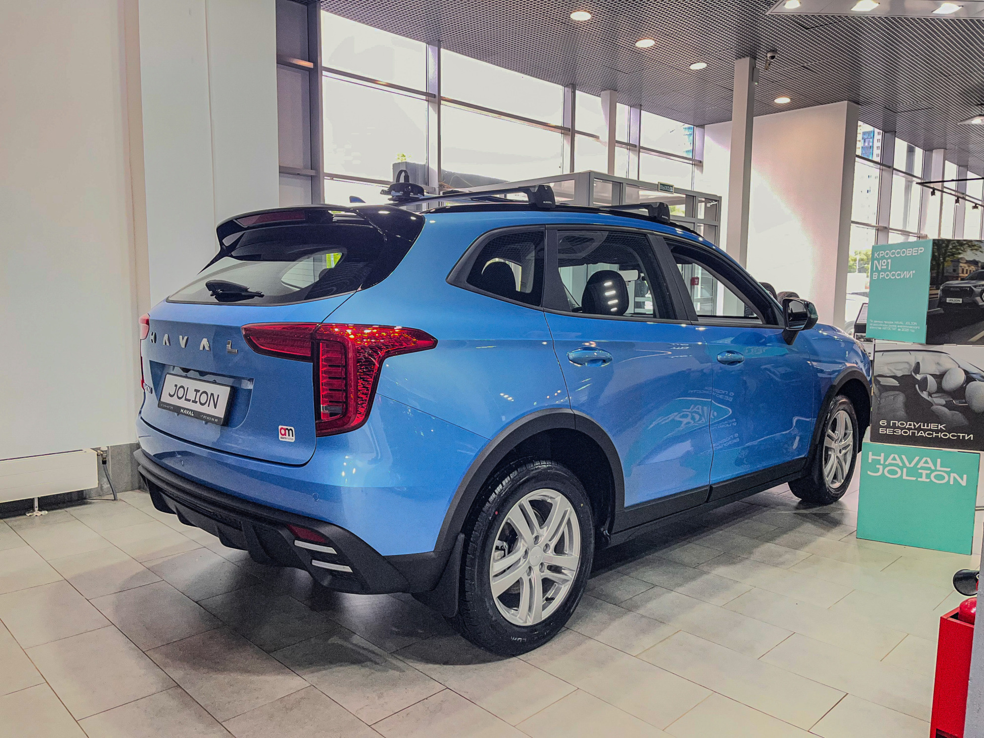 Haval Jolion I Рестайлинг, Небесный Топаз, 1798000 рублей, вид 4