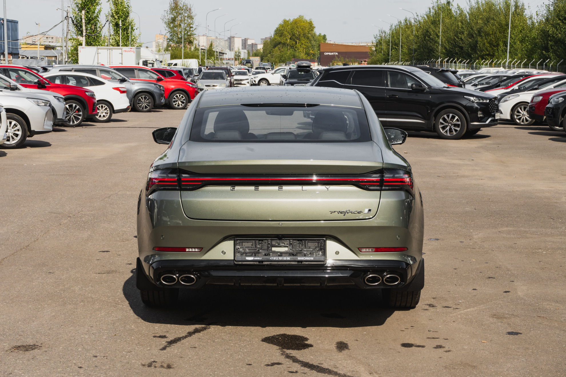 Geely Preface I, Moss Green / Зеленый металлик, 2813990 рублей, вид 9