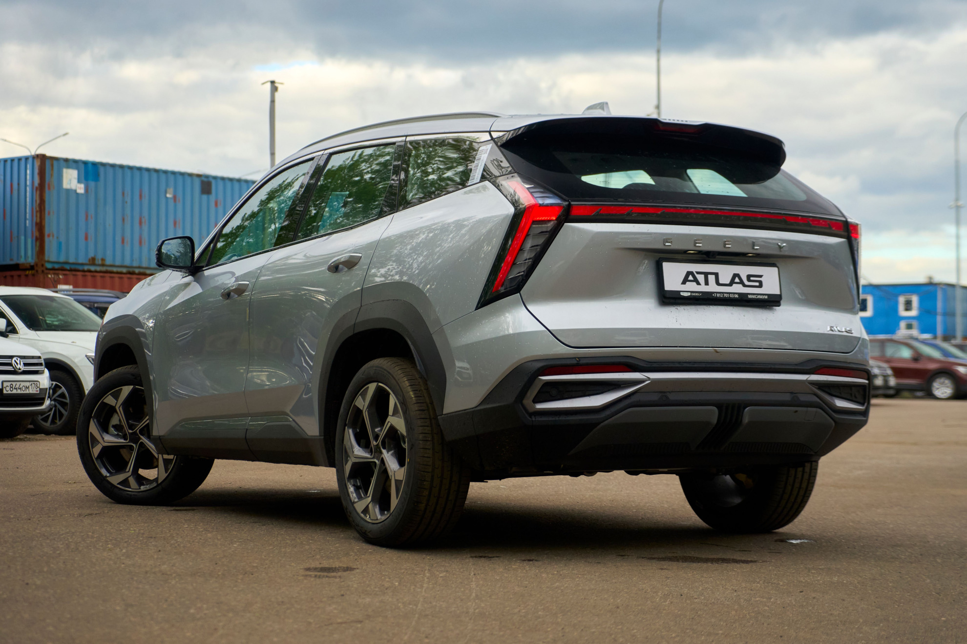 Geely Atlas II, Orion Silver / Серебристый металлик, 2658990 рублей, вид 5
