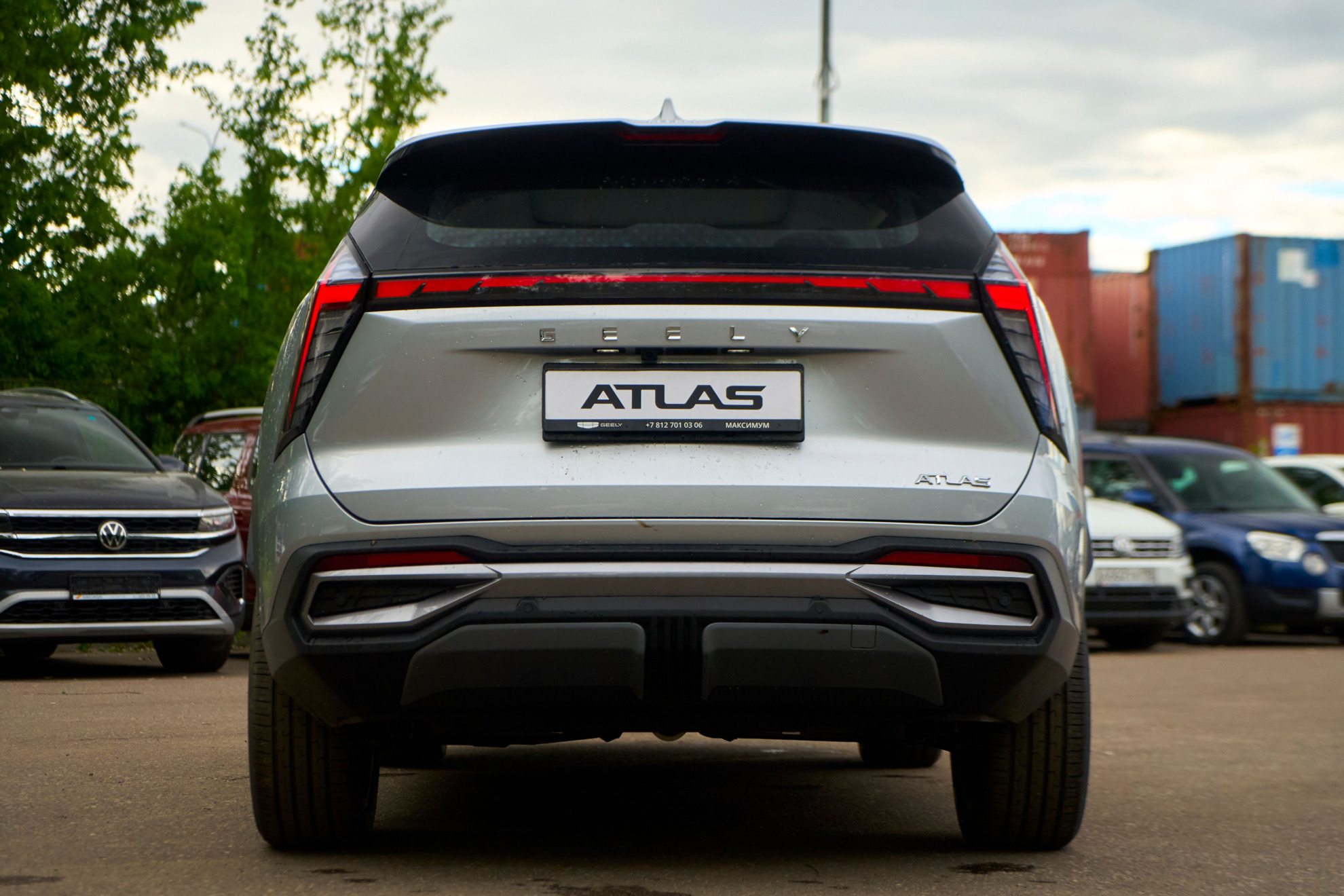 Geely Atlas II, Orion Silver / Серебристый металлик, 2658990 рублей, вид 6