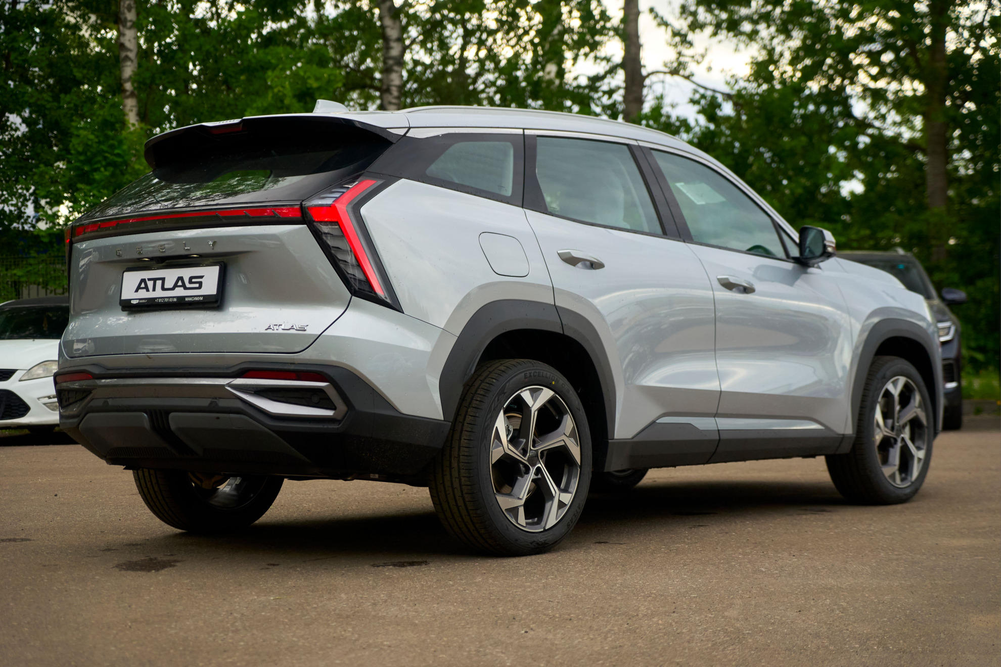 Geely Atlas II, Orion Silver / Серебристый металлик, 2658990 рублей, вид 7